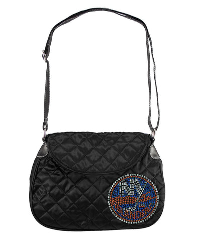 New York Islanders NHL Sport Noir Quilted Saddlebag