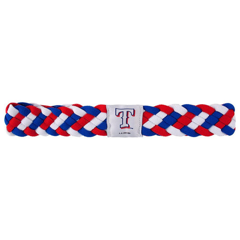 Texas Rangers MLB Braided Head Band 6 Braid