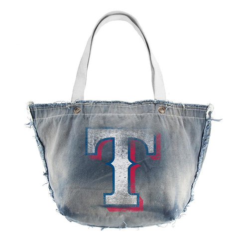 Texas Rangers MLB Vintage Denim Tote