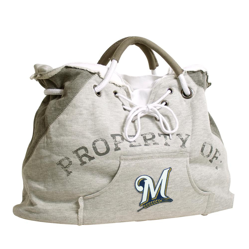 Milwaukee Brewers MLB Property Of Hoodie Tote