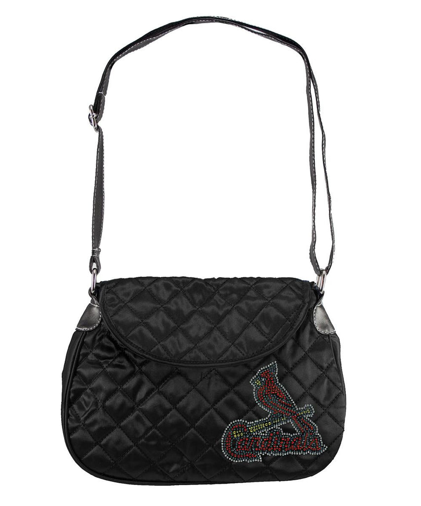 St. Louis Cardinals MLB Sport Noir Quilted Saddlebag