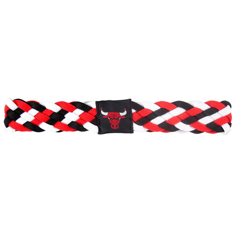 Chicago Bulls NBA Braided Head Band 6 Braid