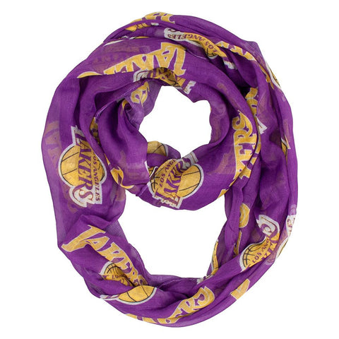 Los Angeles Lakers NBA Sheer Infinity Scarf