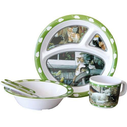 Kitten Childs 5 Piece Table Set