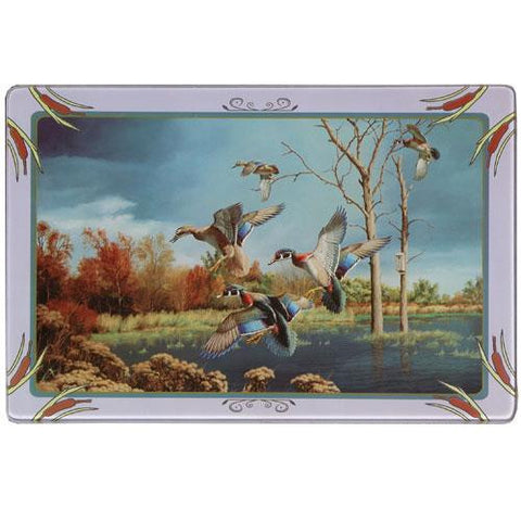 Wood Ducks Cutting Board (8 x 12)