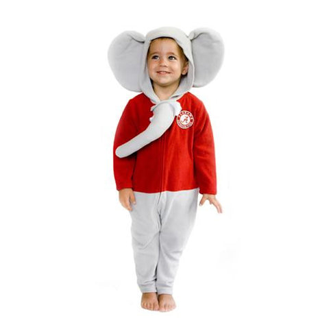 Alabama Crimson Tide NCAA Toddler Fleece Costume-Sleeper (Size 6-9M)