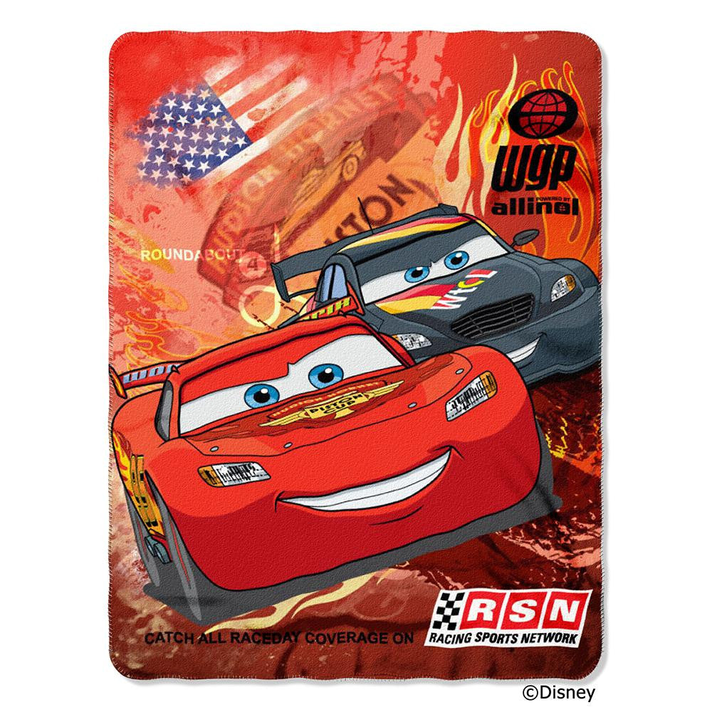 Disney's Cars Racing Legend Fleece Throw (45in x60in)