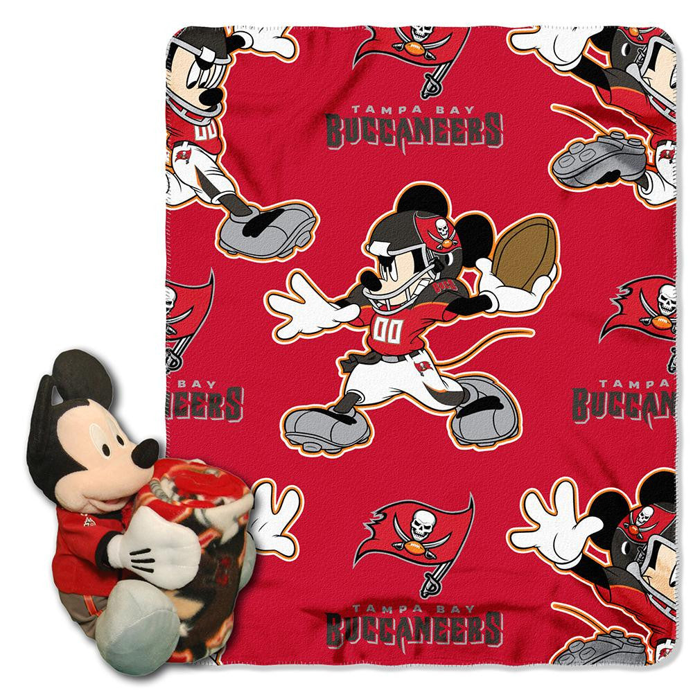 Tampa Bay Buccaneers NFL Mickey Mouse with Throw Combo