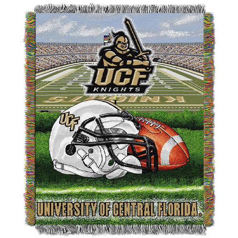 Central Florida Knights NCAA Woven Tapestry Throw (Home Field Advantage) (48x60)