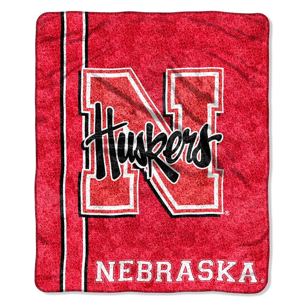 Nebraska Cornhuskers NCAA Sherpa Throw (Jersey Series) (50in x 60in)