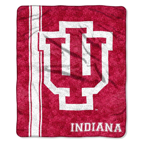 Indiana Hoosiers NCAA Sherpa Throw (Jersey Series) (50in x 60in)