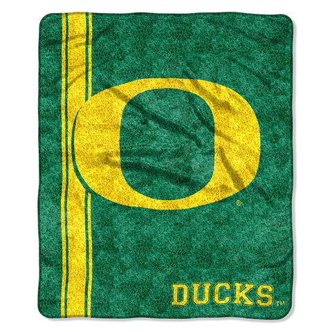 Oregon Ducks NCAA Sherpa Throw (Jersey Series) (50in x 60in)