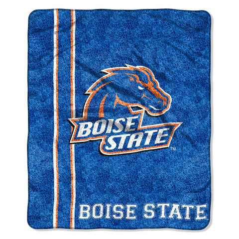 Boise State Broncos NCAA Sherpa Throw (Jersey Series) (50in x 60in)