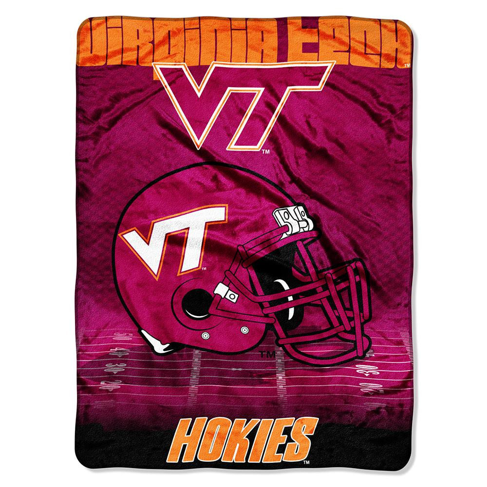 Virginia Cavaliers NCAA Micro Raschel Blanket (Overtime Series) (80x60)