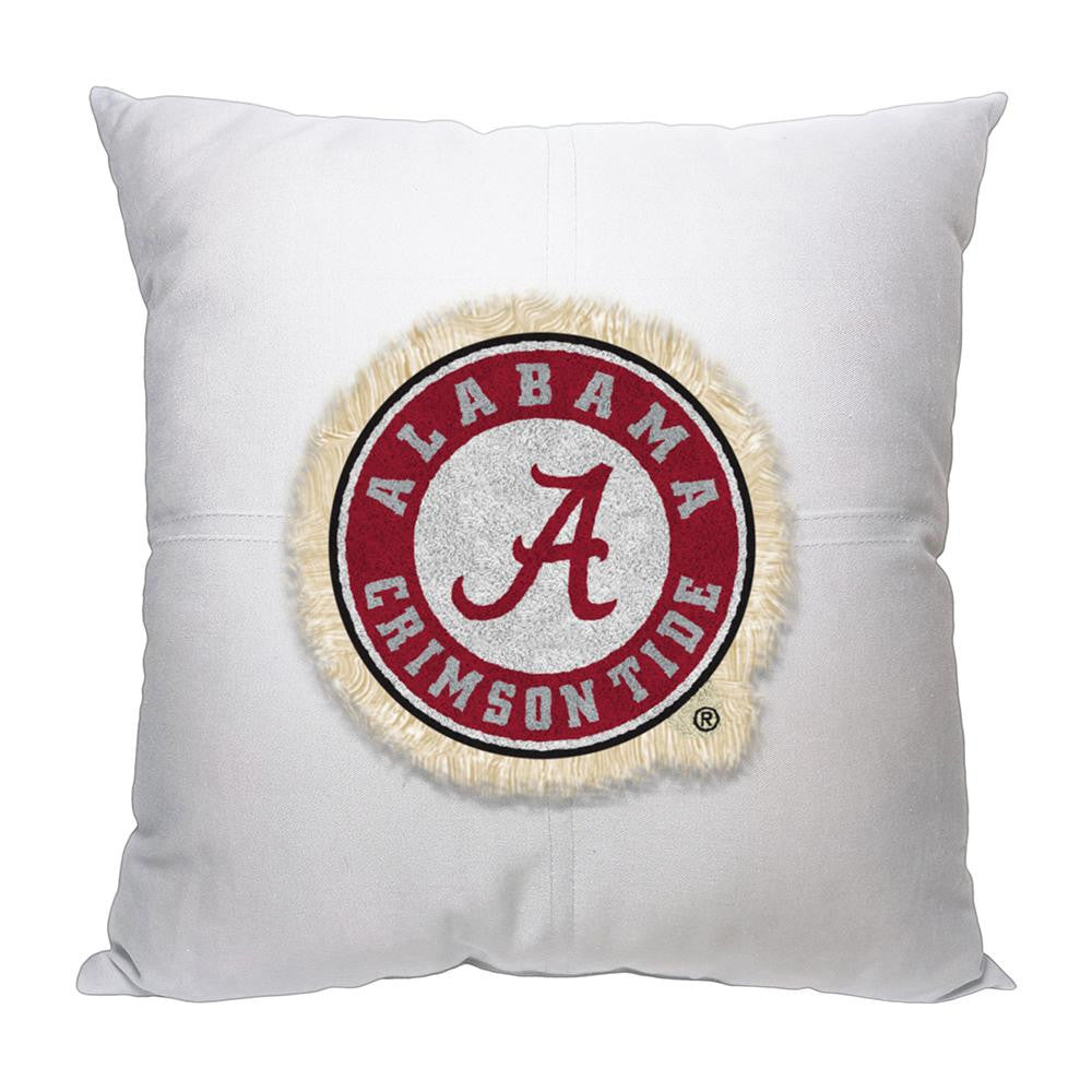 Alabama Crimson Tide NCAA Team Letterman Pillow (18x18)