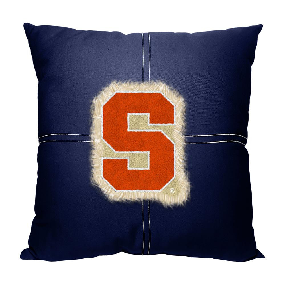 Syracuse Orangemen NCAA Team Letterman Pillow (18x18)