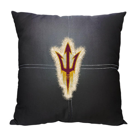 Arizona State Sun Devils NCAA Team Letterman Pillow (18x18)