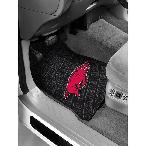 Arkansas Razorbacks NCAA Car Front Floor Mats (2 Front) (17x25)