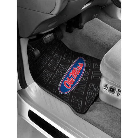 Mississippi Rebels NCAA Car Front Floor Mats (2 Front) (17x25)