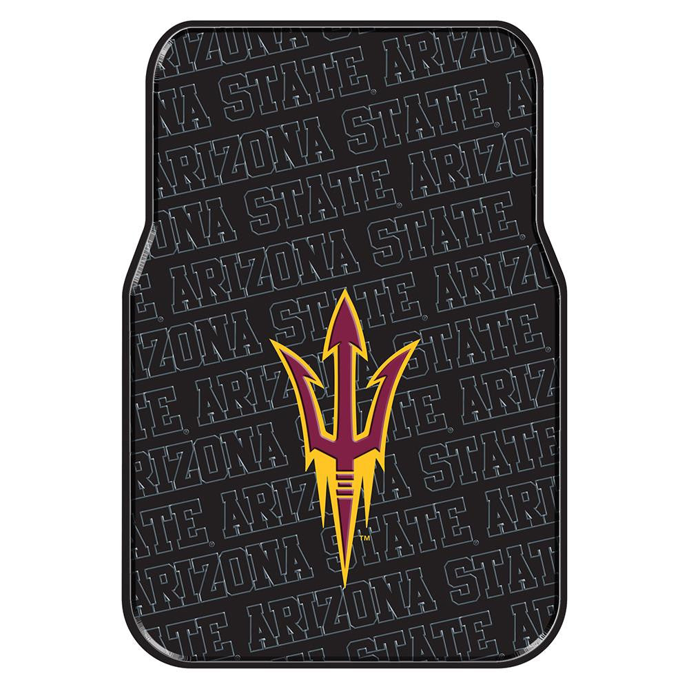 Arizona State Sun Devils NCAA Car Front Floor Mats (2 Front) (17x25)