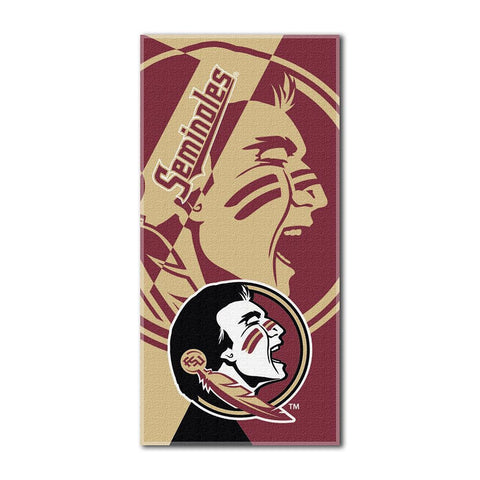 Florida State Seminoles NCAA ?Puzzle? Over-sized Beach Towel (34in x 72in)