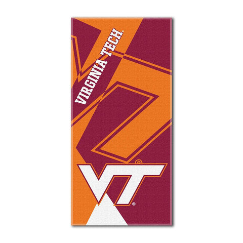 Virginia Tech Hokies NCAA ?Puzzle? Over-sized Beach Towel (34in x 72in)