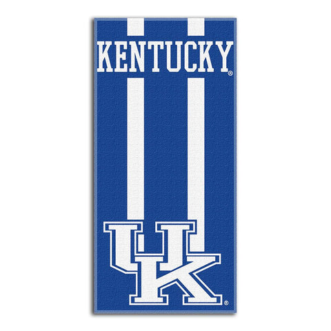 Kentucky Wildcats NCAA Zone Read Cotton Beach Towel (30in x 60in)