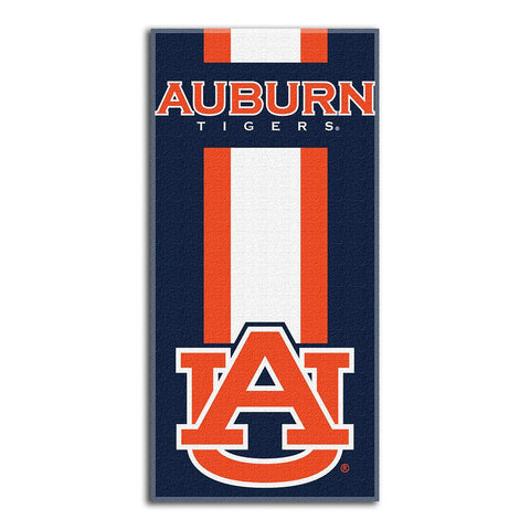 Auburn Tigers NCAA Zone Read Cotton Beach Towel (30in x 60in)