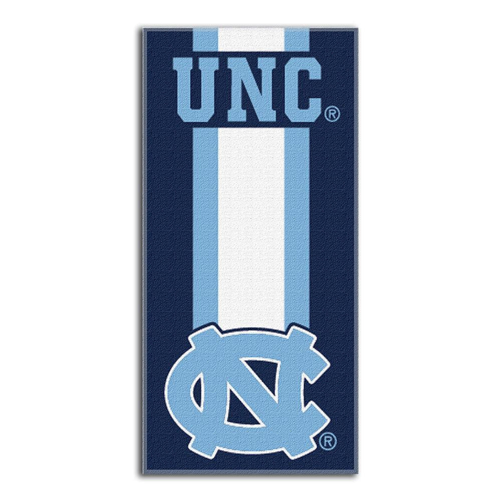 North Carolina Tar Heels NCAA Zone Read Cotton Beach Towel (30in x 60in)