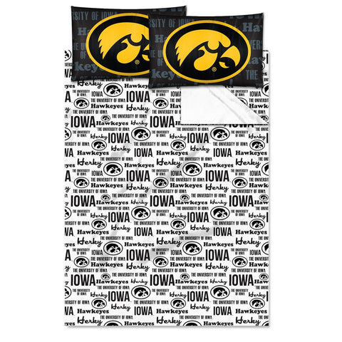 Iowa Hawkeyes NCAA Full Sheet Set (Anthem Series)