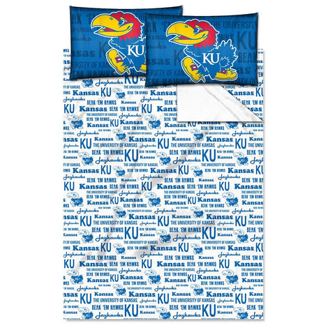 Kansas Jayhawks NCAA Full Sheet Set (Anthem Series)