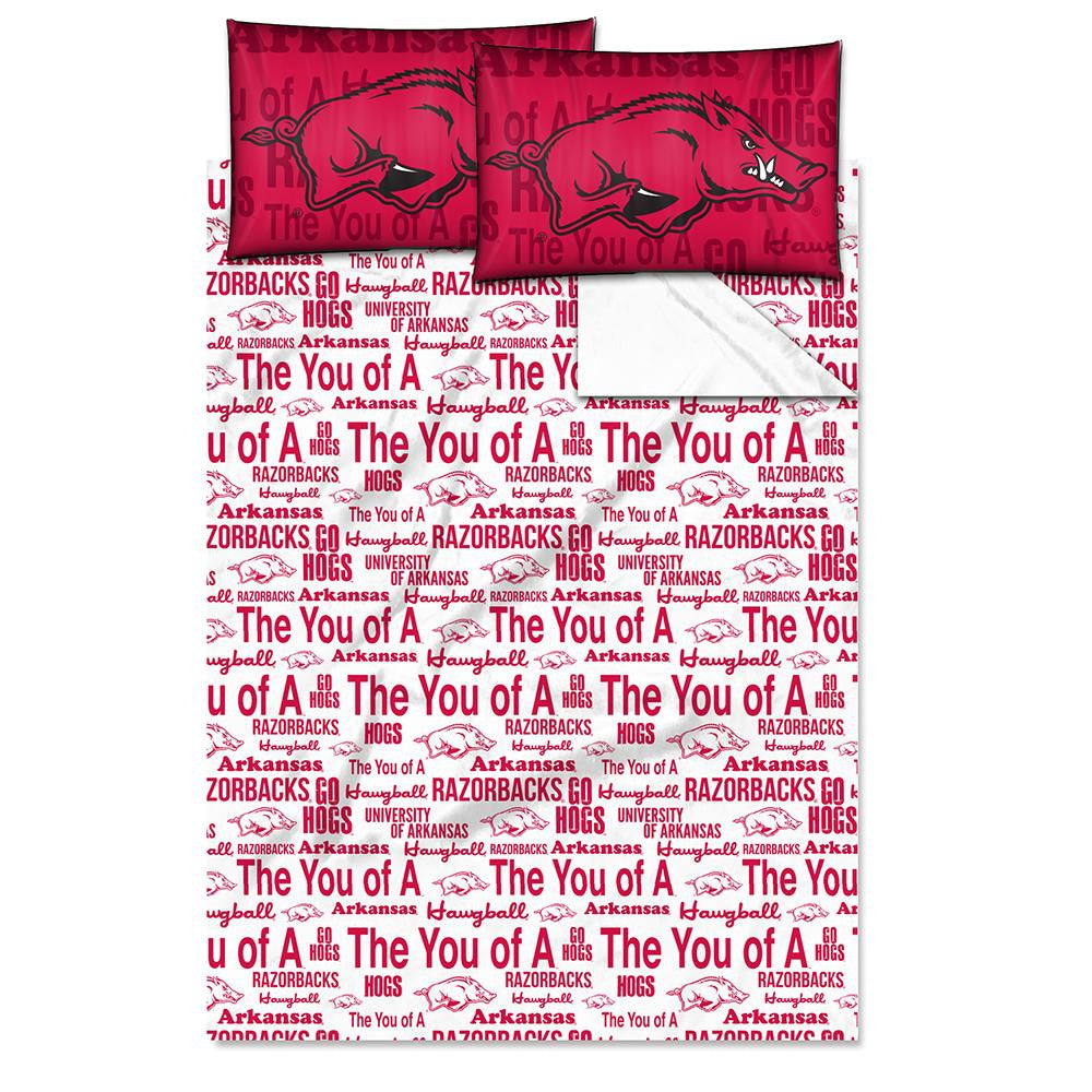 Arkansas Razorbacks NCAA Full Sheet Set (Anthem Series)