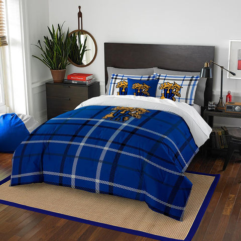 Kentucky Wildcats NCAA Full Comforter Set (Soft & Cozy) (76 x 86)