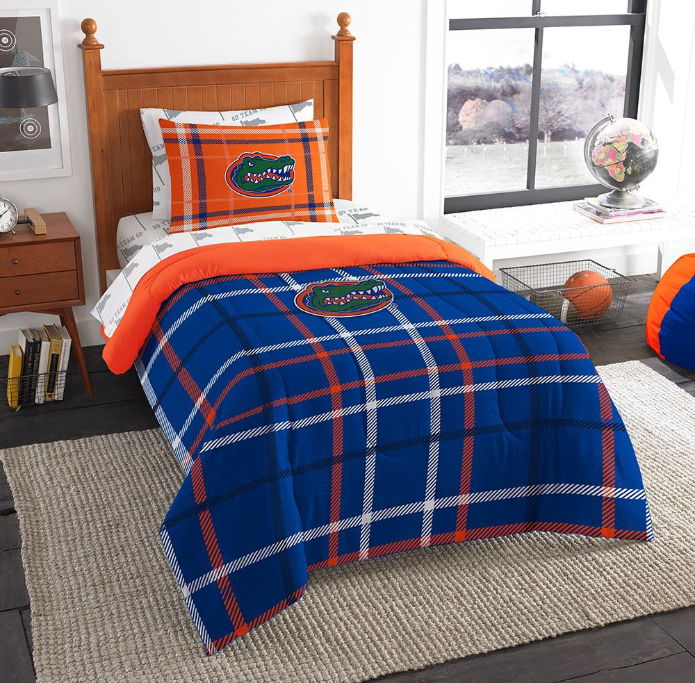 Florida Gators NCAA Twin Comforter Bed in a Bag (Soft & Cozy) (64in x 86in)