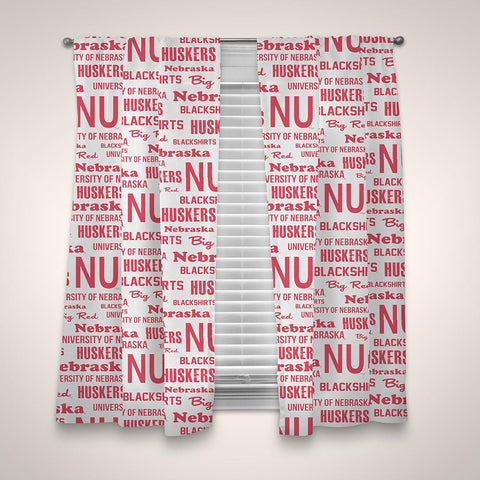 Nebraska Cornhuskers NCAA Anthem Window Panels