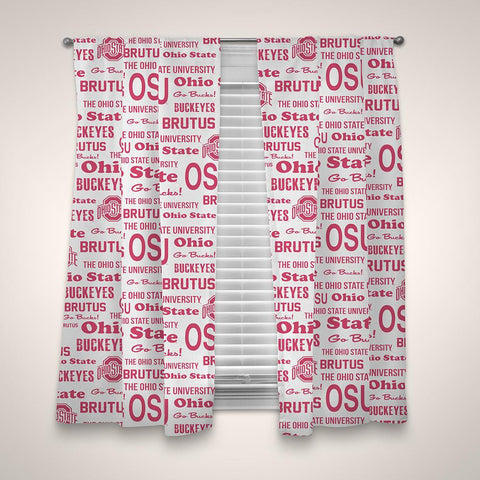 Ohio State Buckeyes NCAA Anthem Window Panels