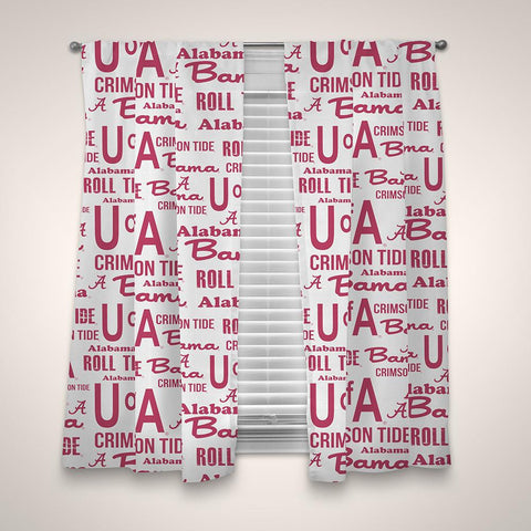 Alabama Crimson Tide NCAA Anthem Window Panels