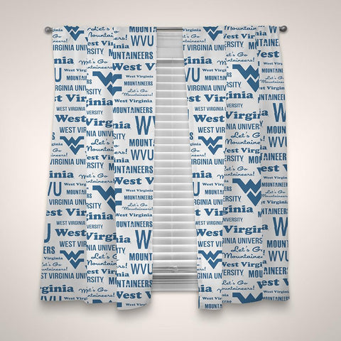 West Virginia Mountaineers NCAA Anthem Window Panels