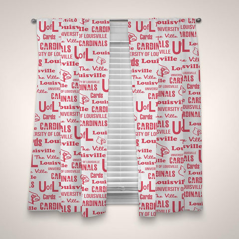 Louisville Cardinals NCAA Anthem Window Panels