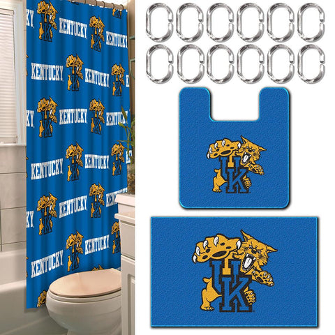 Kentucky Wildcats NCAA 15-Piece Bath Set