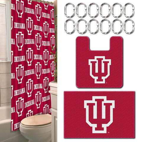 Indiana Hoosiers NCAA 15-Piece Bath Set