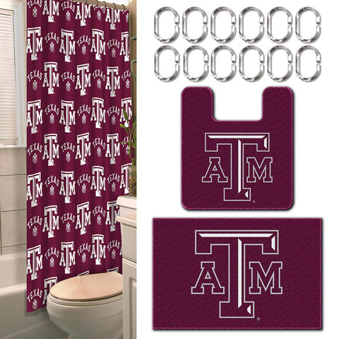 Texas A&M Aggies NCAA 15-Piece Bath Set