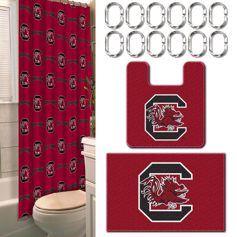 South Carolina Gamecocks NCAA 15-Piece Bath Set