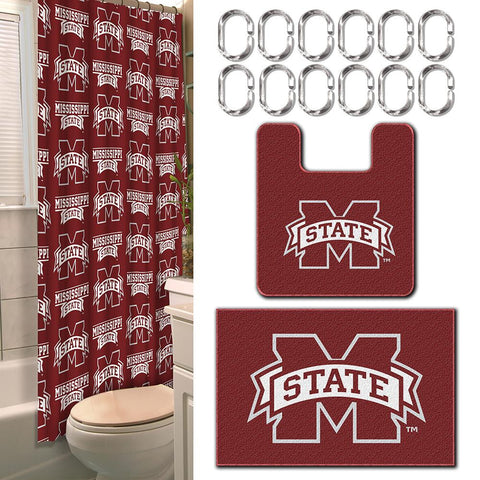 Mississippi State Bulldogs NCAA 15-Piece Bath Set