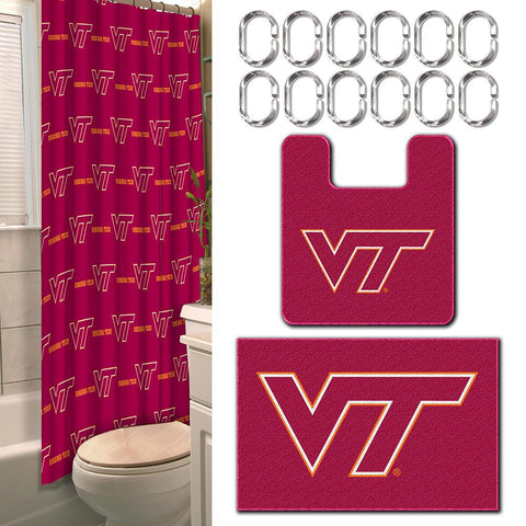 Virginia Tech Hokies NCAA 15-Piece Bath Set