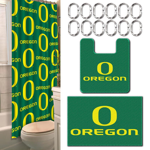 Oregon Ducks NCAA 15-Piece Bath Set