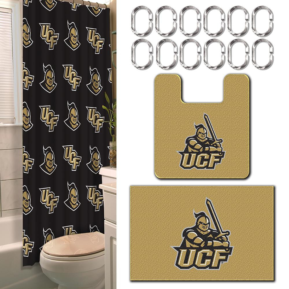 Central Florida Knights NCAA 15-Piece Bath Set