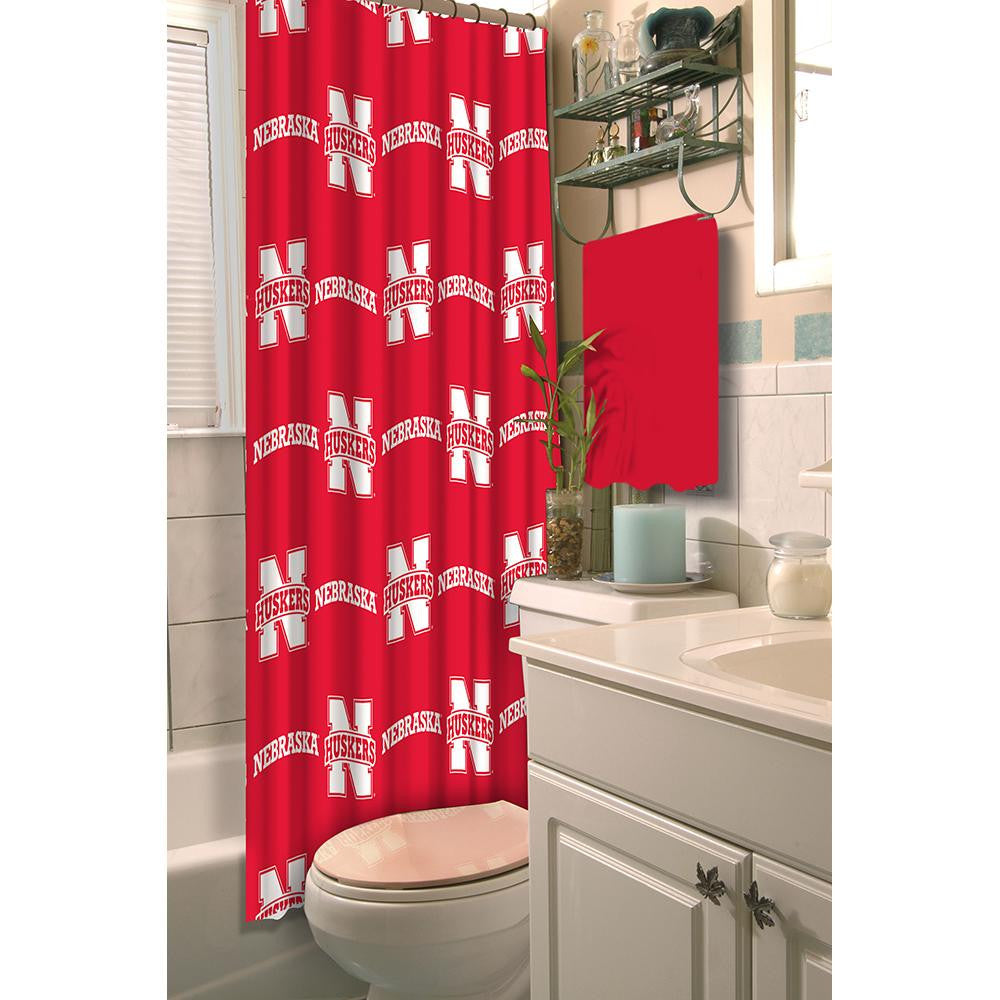 Nebraska Cornhuskers NCAA Shower Curtain