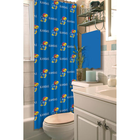 Kansas Jayhawks NCAA Shower Curtain