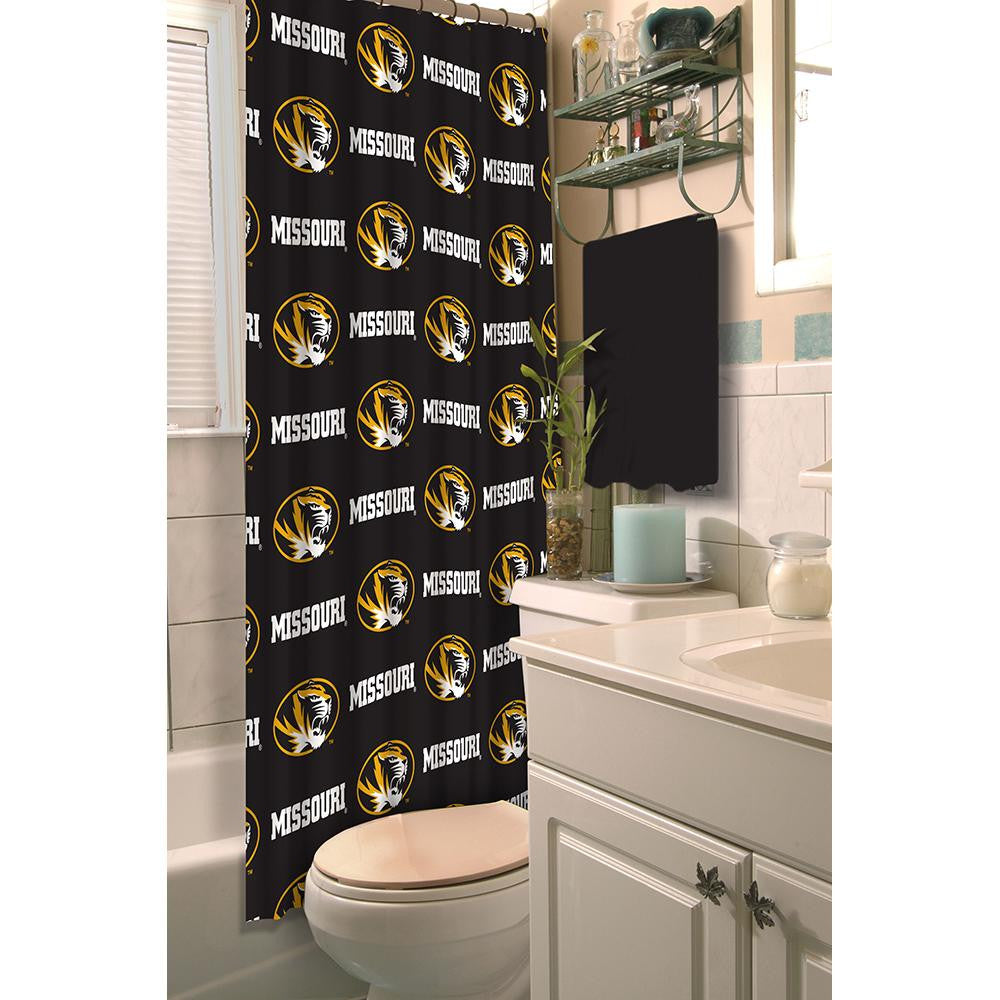 Missouri Tigers NCAA Shower Curtain